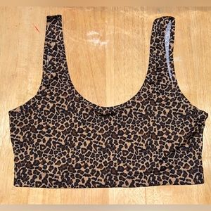 Cheetah Print Bra